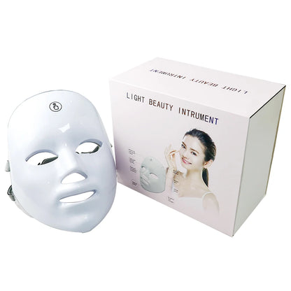 7-Color LED Photon Facial Therapy Mask