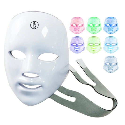 7-Color LED Photon Facial Therapy Mask